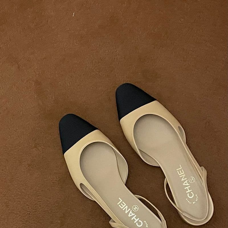 Chanel Shoe Reviews: My thoughts on the Two-Tone Slingbacks and Ballerina Flats!