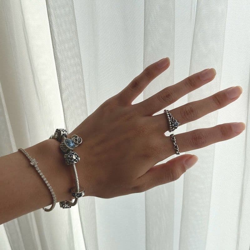 스테디 아이템 원한다면? 판도라 팔찌 블루, 실버 참 구매 후기