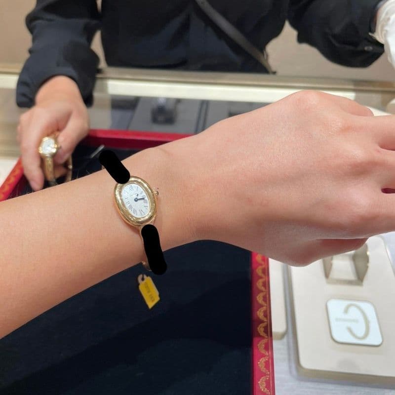 여성 명품 시계 추천! 까르띠에 베누아 미니, 에르메스 설탕 시계(H아워 다이아몬드) 구매 후기