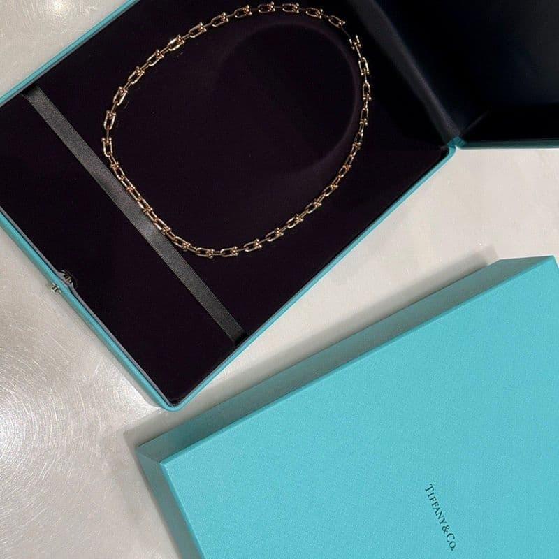 Looking for a graduation gift? Check out this review of the Tiffany HardWear Link Necklace in small!