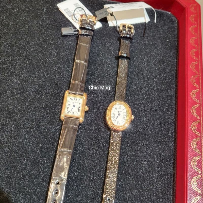 Cartier's latest collection is causing a sensation! I tried on the new Tank Louis Mini myself.