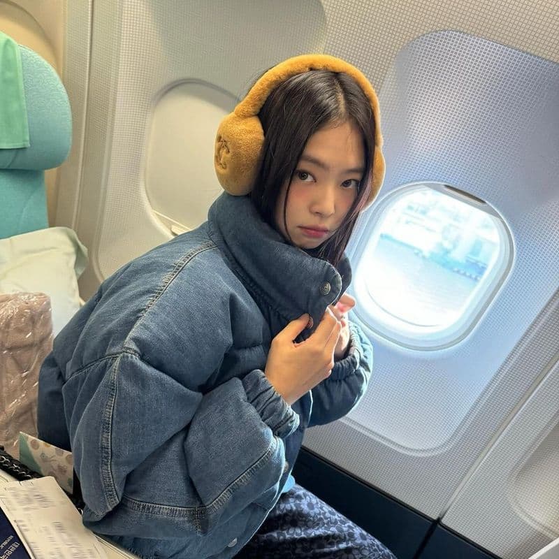Jennie's airport style