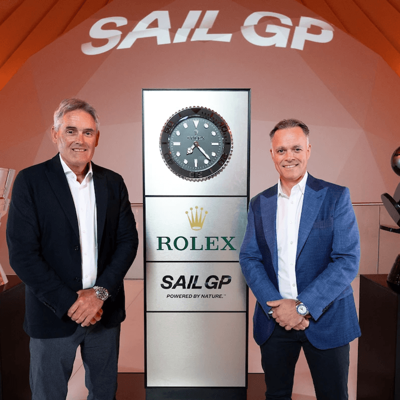 롤렉스, 세일GP(SailGP)와 스폰서 계약 체결