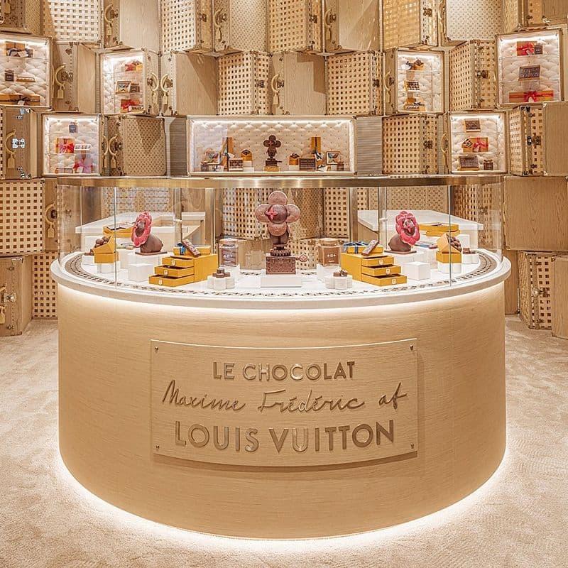 뉴욕에서 만나는 루이비통의 초콜릿 가게