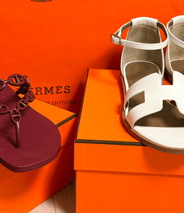 괌 여행 준비를 핑계로 산 생애 첫 에르메스 슈즈