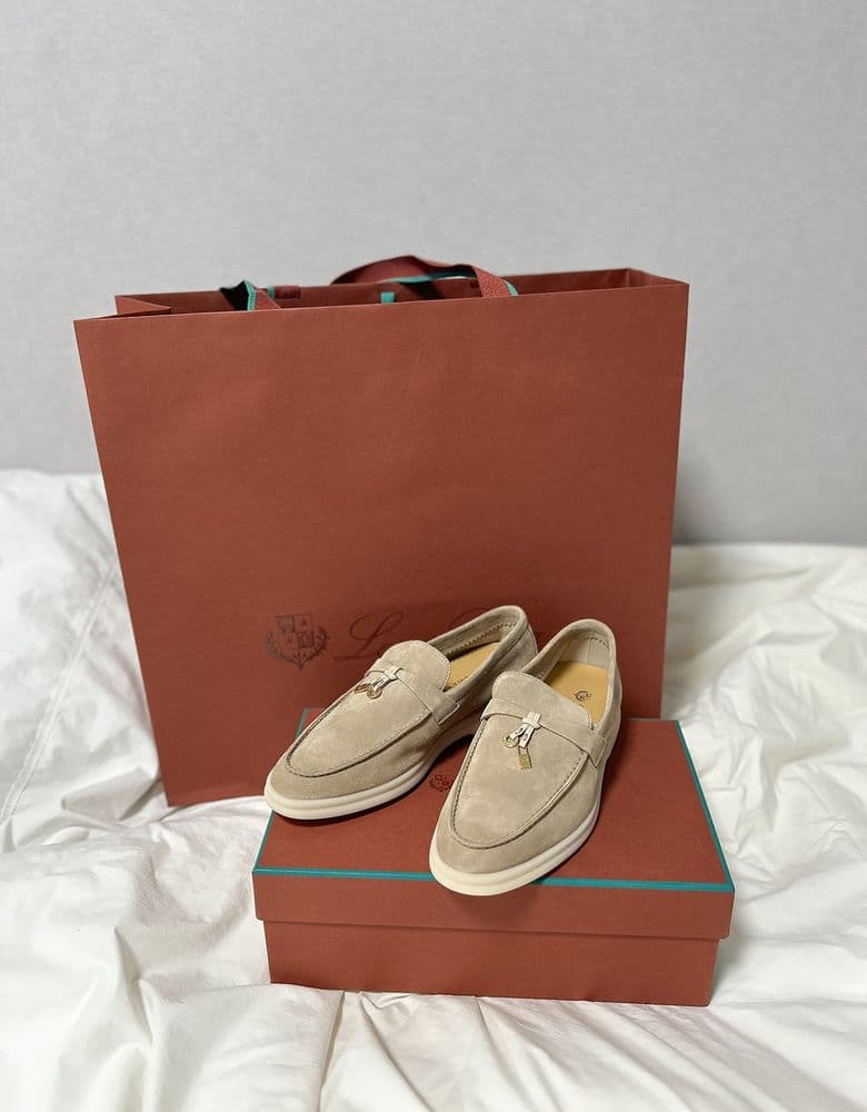 로로피아나 썸머참워크 샌드스톤 36❤️ 착화감 대박~~~