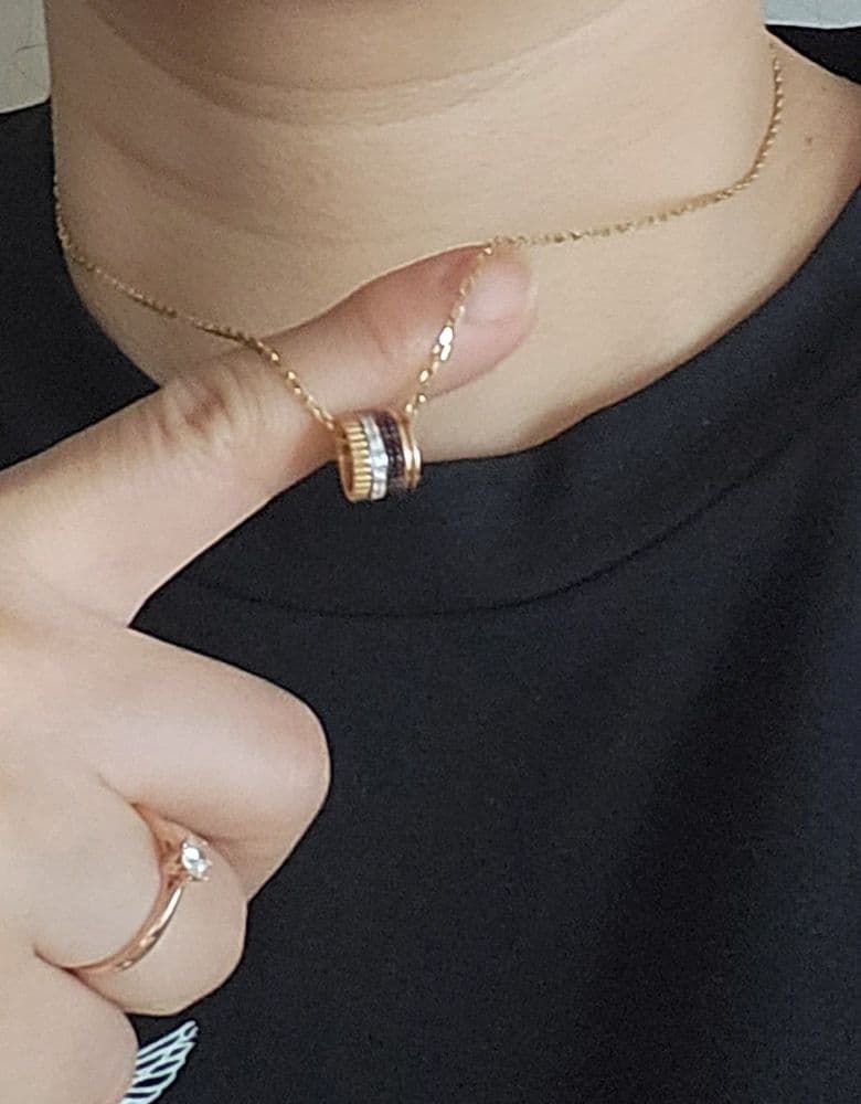 부쉐론 콰트로목걸이 라지