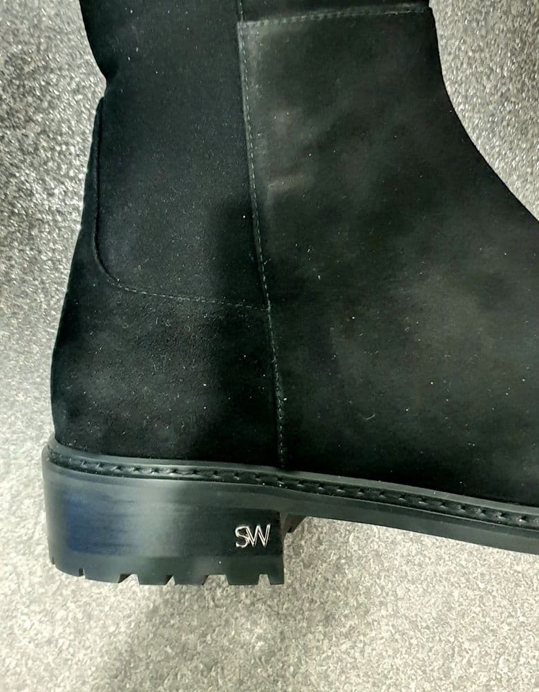 Christmas gift: Stuart Weitzman City suede over-the-knee boots.