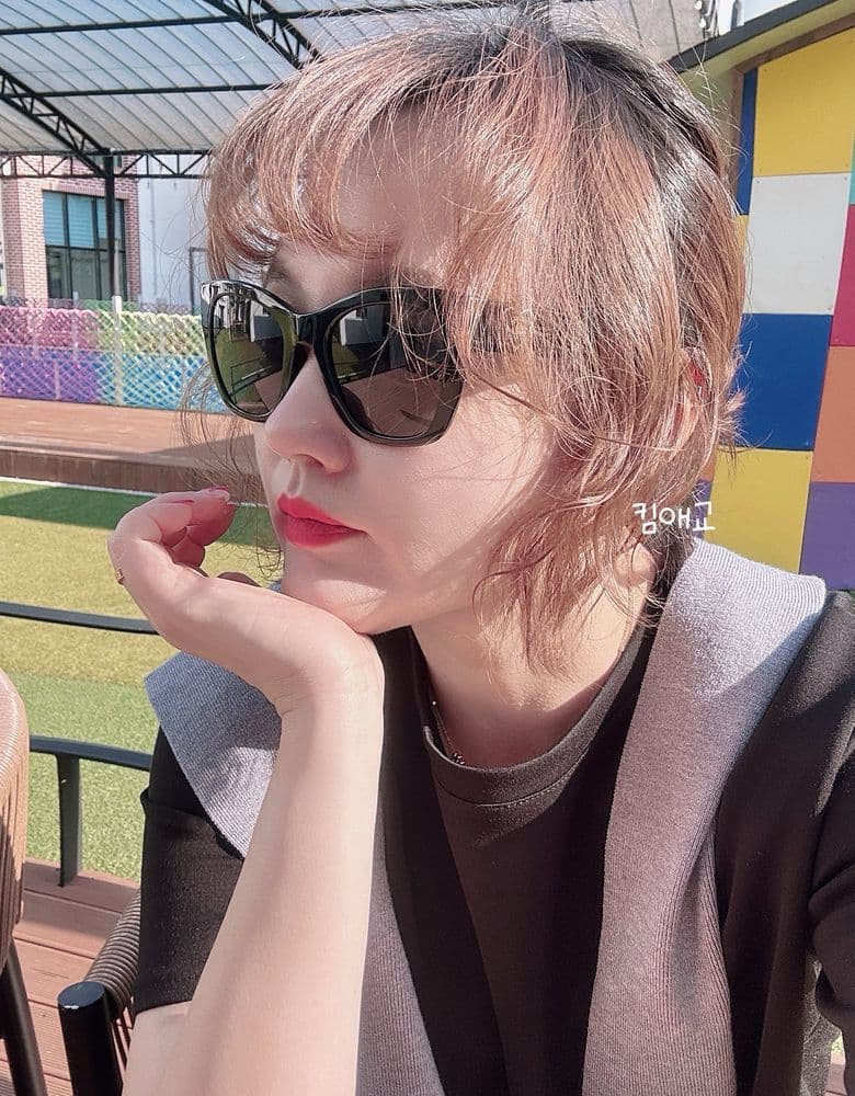 샤넬 하트 선글라스