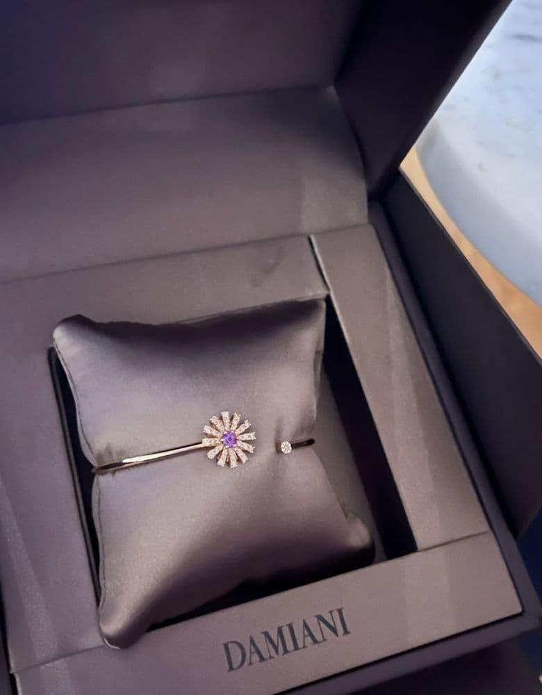 다미아니 마르게리타 자수정 뱅글