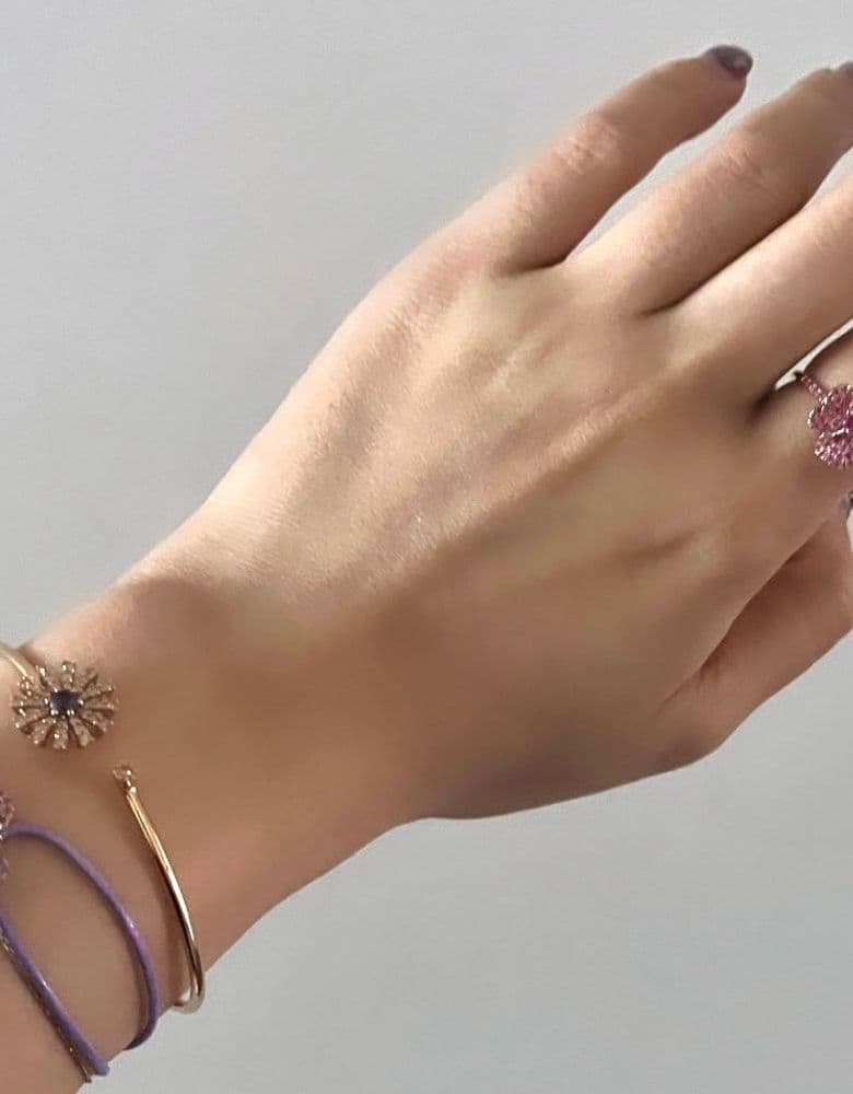 다미아니 마르게리타 자수정 뱅글