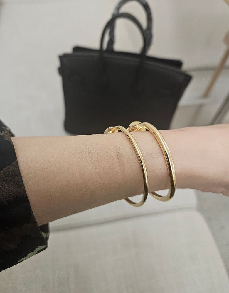 Cartier Juste un Clou bracelet with diamonds (original)