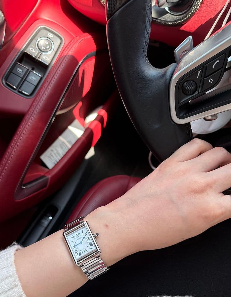 까르띠에 탱크머스트 스틸