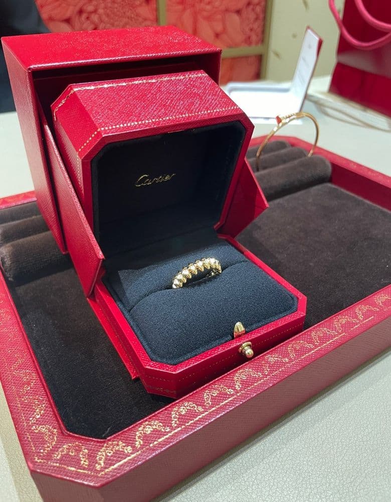 까르띠에 클래쉬드링 스몰 핑골(핑크 골드)