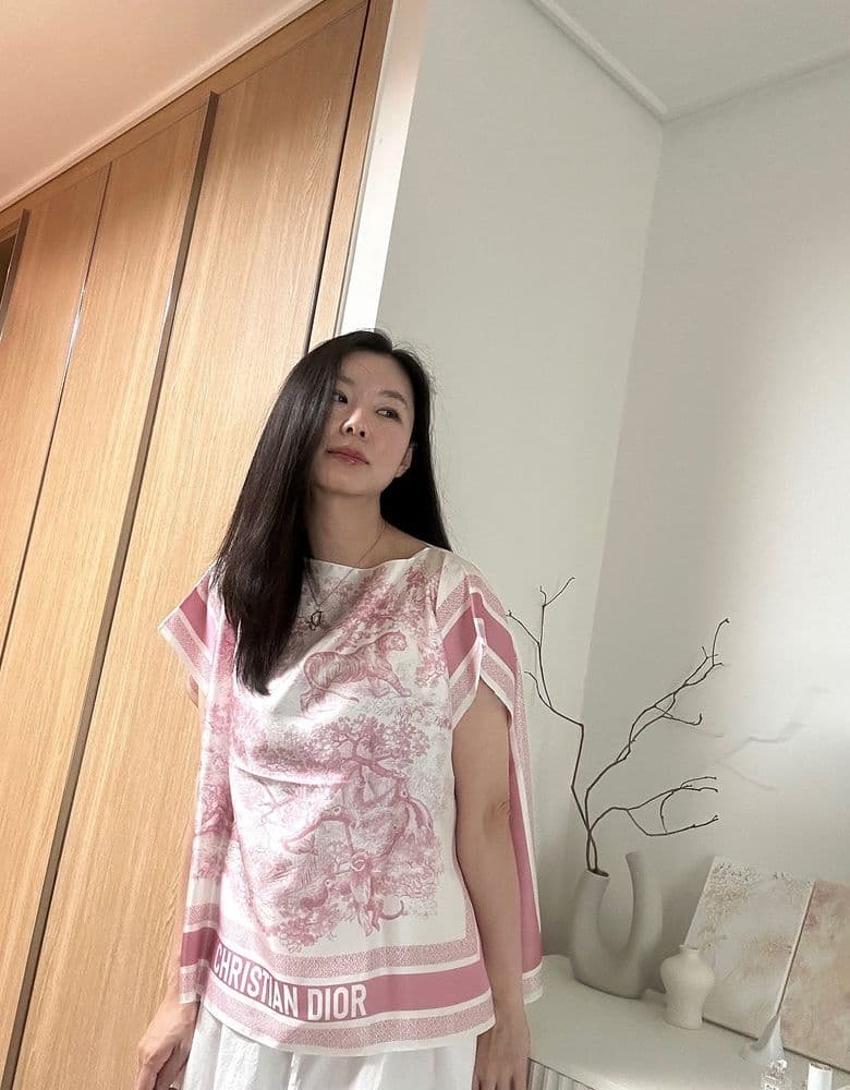 Dior Riviera Scarf Blouse