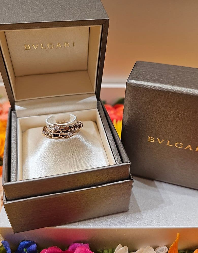 불가리 세르펜티 반지