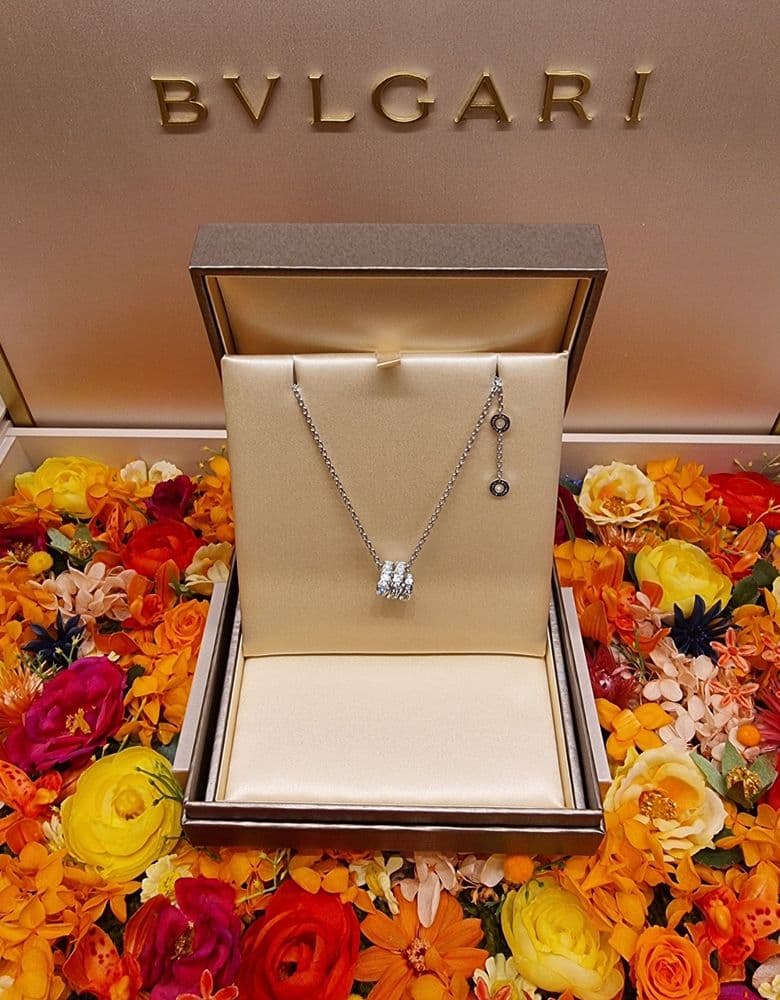 불가리 세르펜티 풀파베 목걸이 화골