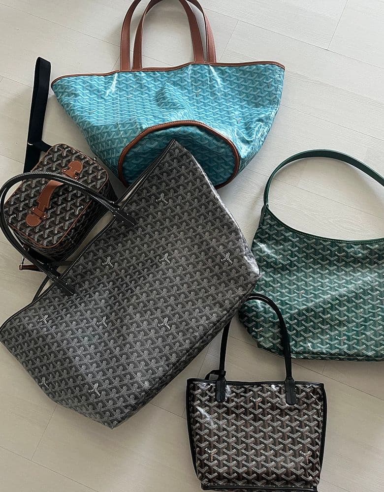 My Goyard Saint Louis GM review, plus a peek at my mini Anjou, Bohème, Belharra, and Vanity collection!