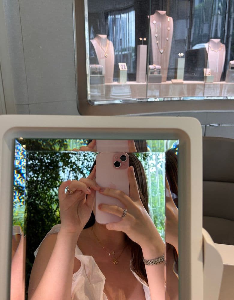 반클리프앤아펠 빈티지 기요세 목걸이