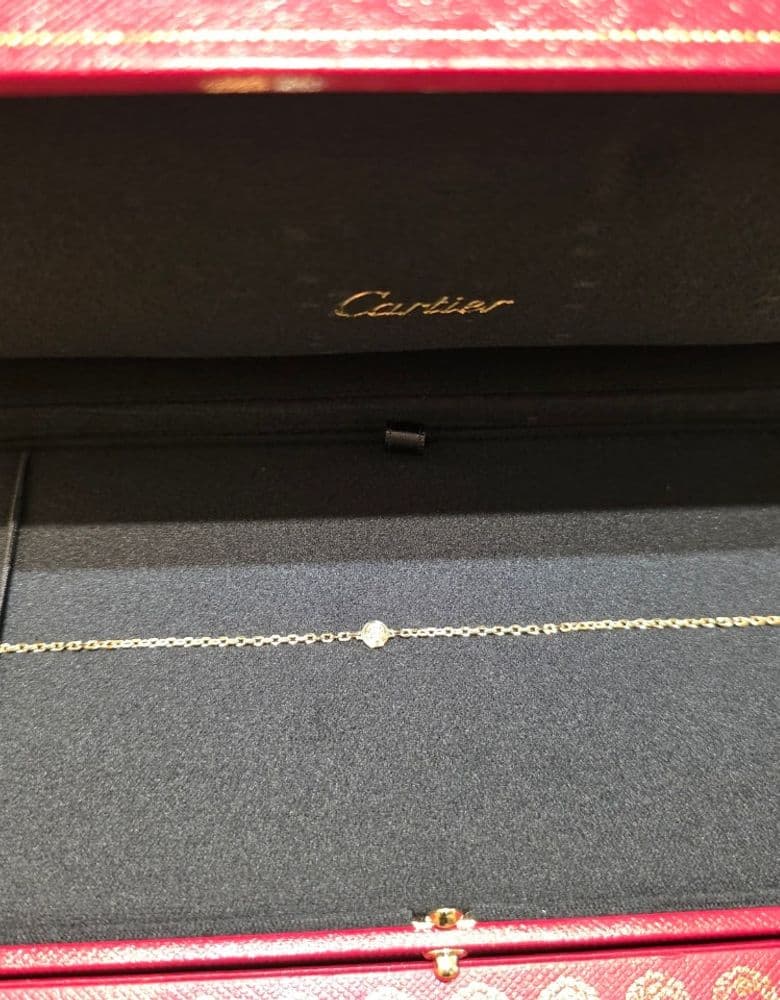 까르띠에 다무르 팔찌 스몰 옐골(옐로우 골드)