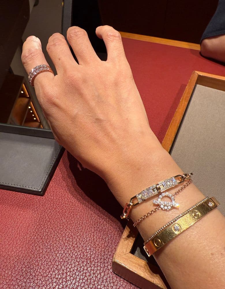 에르메스 켈리 체인 팔찌