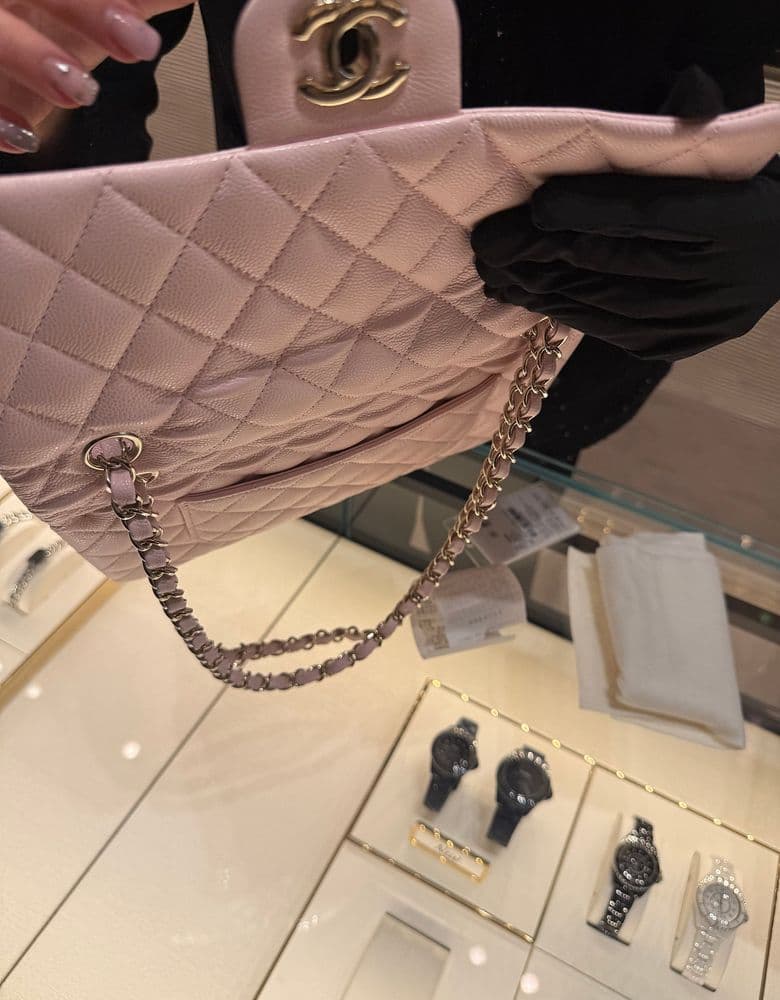 Chanel Classic Medium in Rose Clair