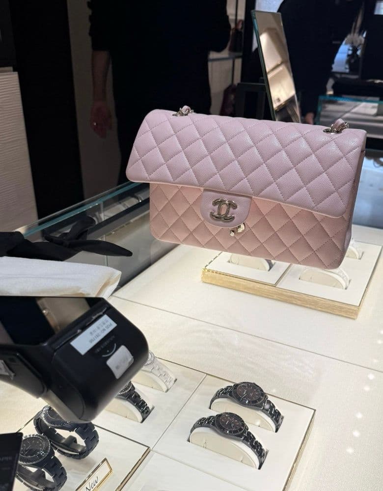 Chanel Classic Medium in Rose Clair