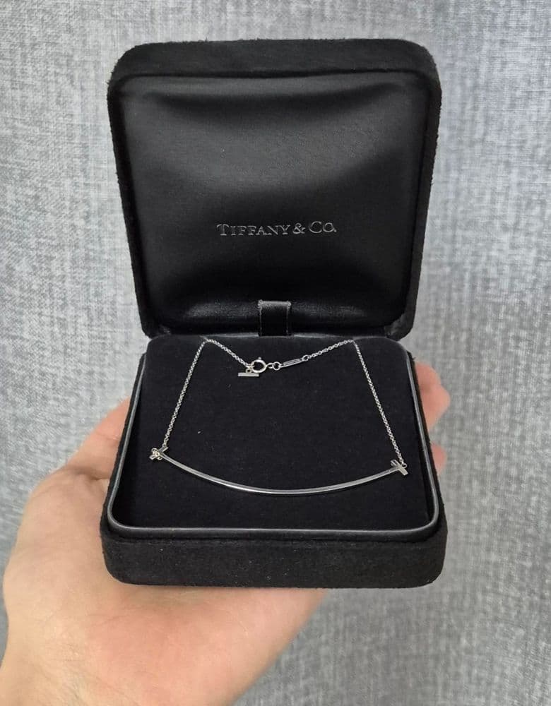 Tiffany T Smile Necklace