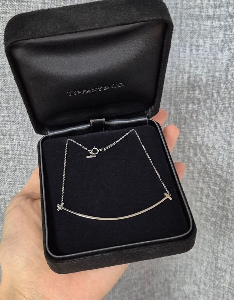 Tiffany T Smile Necklace