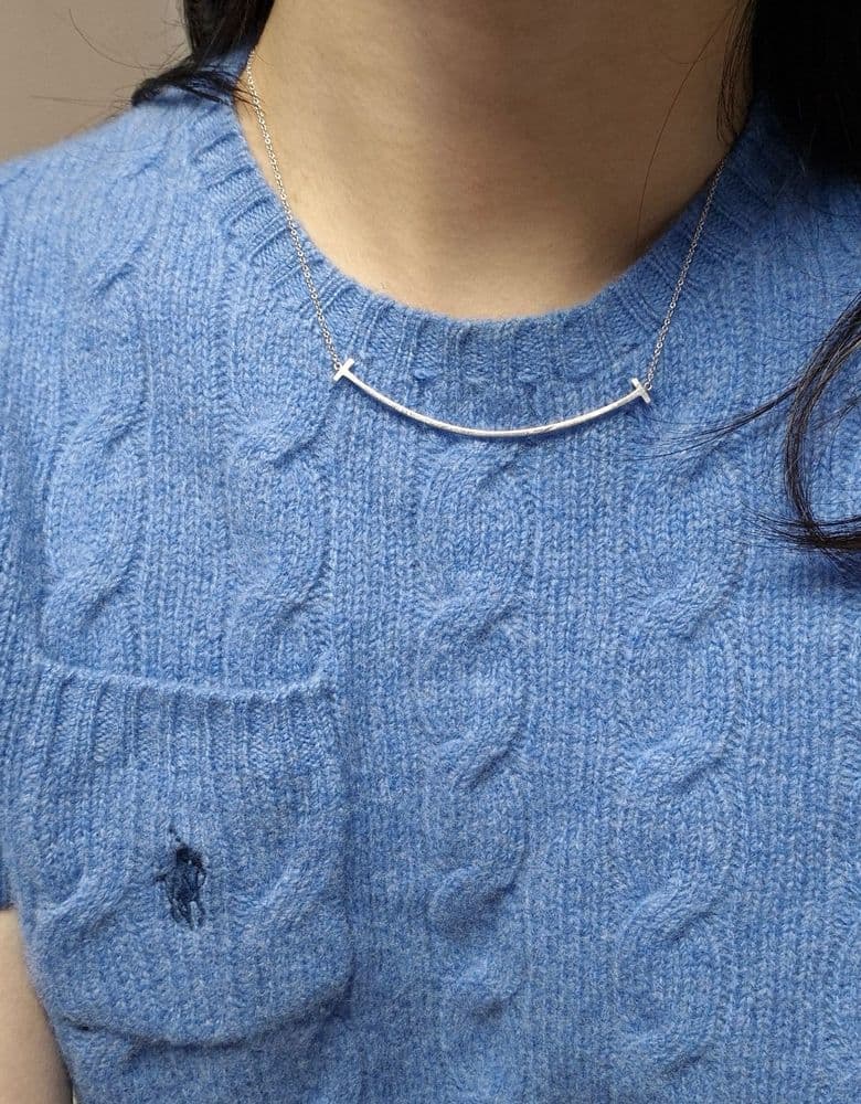 Tiffany T Smile Necklace