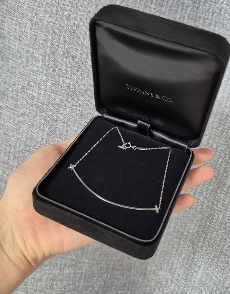 Tiffany T Smile Necklace