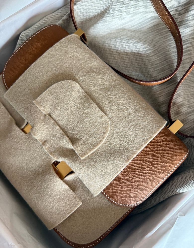 Hermès Constance in Gold with Gold Hardware