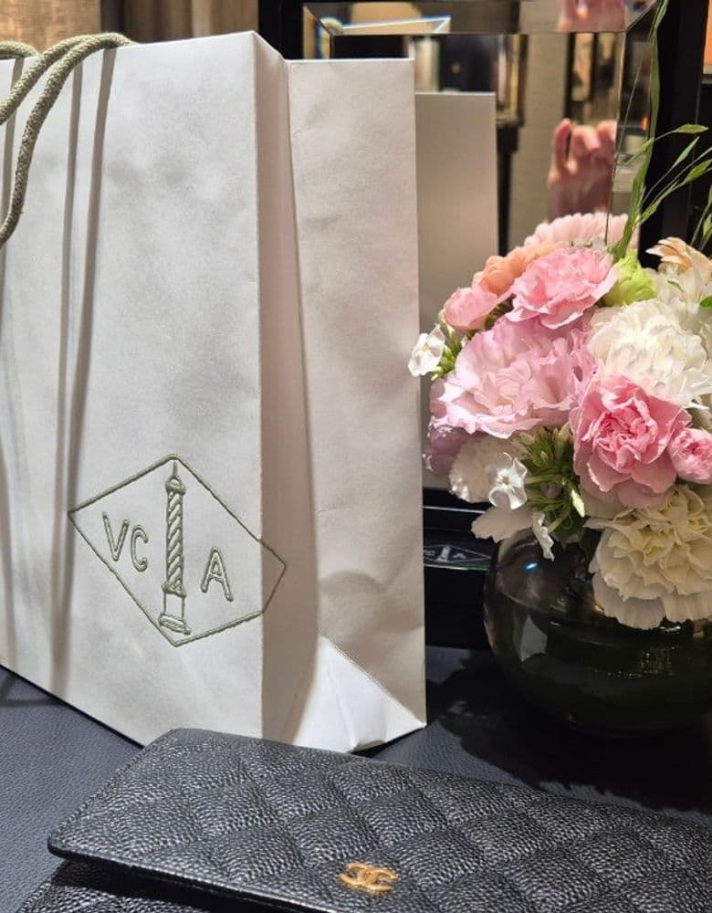 Van Cleef Vintage Alhambra Diamond Yellow Gold