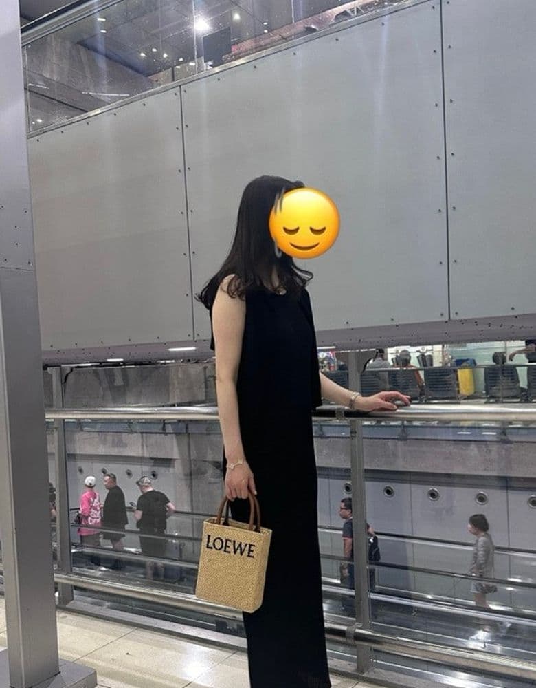 Loewe Standard Raffia Tote Bag