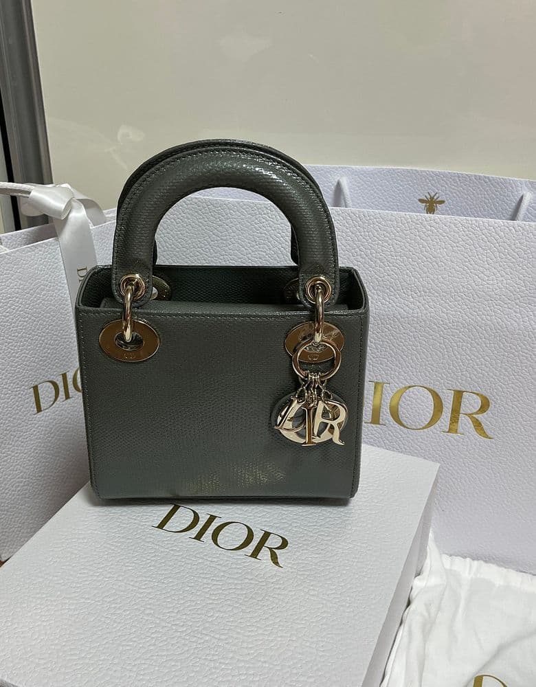 Dior Exotic Mini Lady Dior Bag