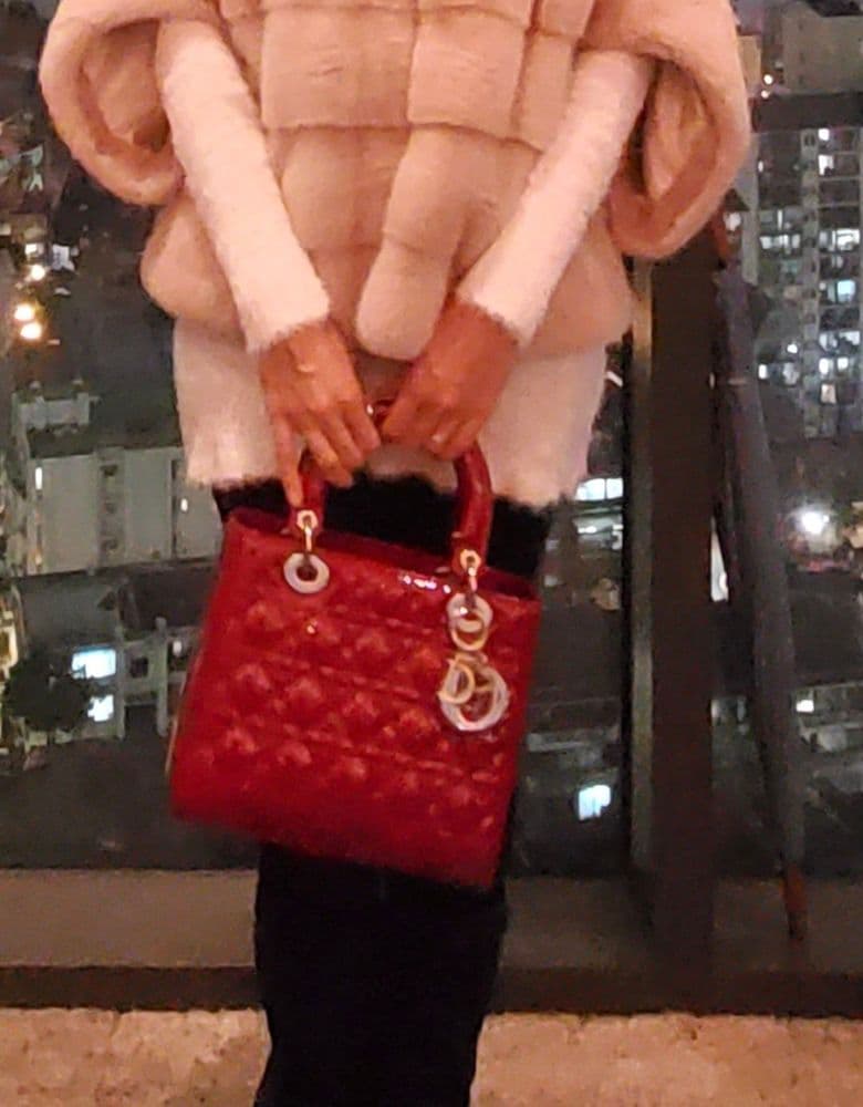 레이디 디올 미듐 레드 내돈내산 리뷰