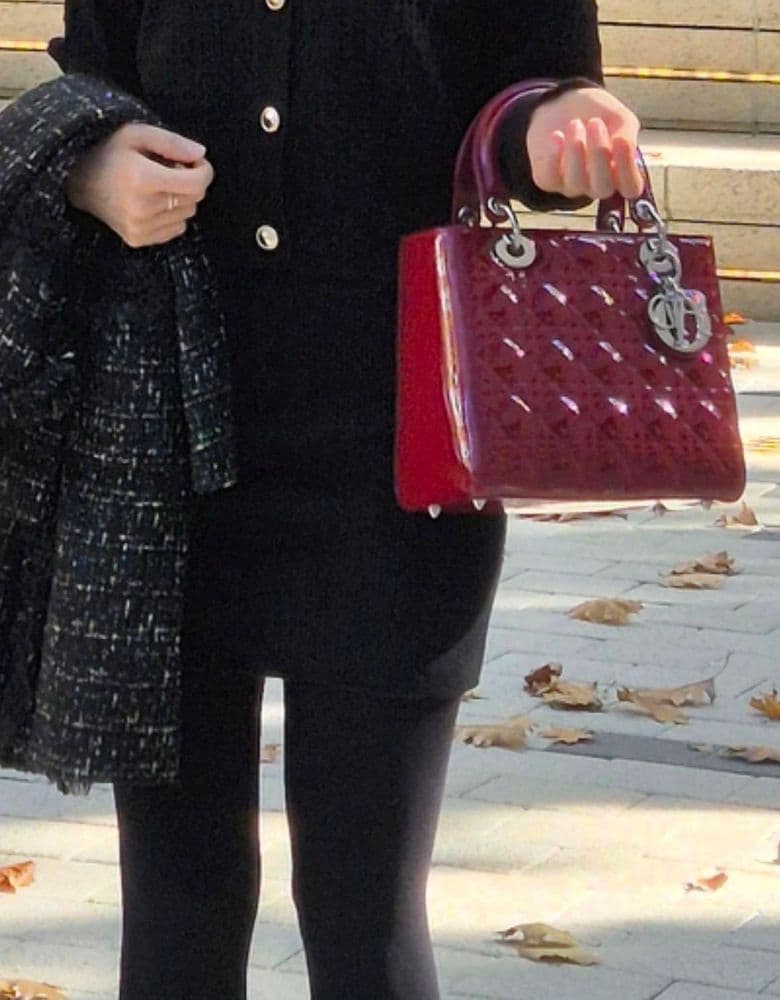 레이디 디올 미듐 레드 내돈내산 리뷰