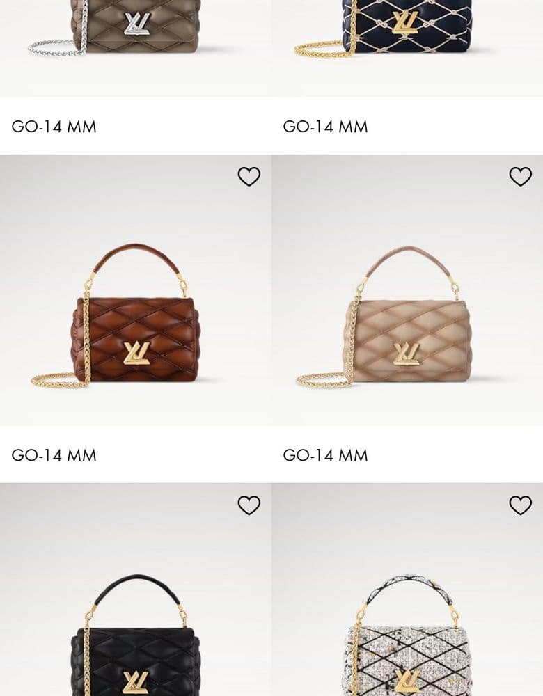 Louis Vuitton GO14 bag