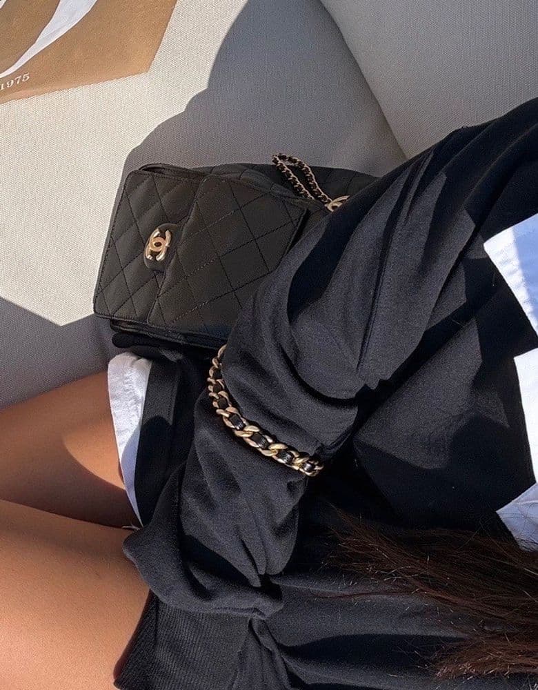 샤넬 25 스몰 캐비어