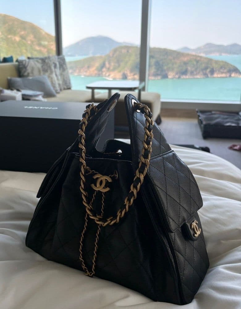 샤넬 25 스몰 캐비어