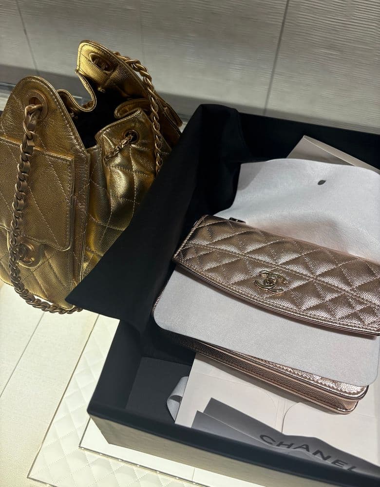 샤넬 25 스몰 캐비어