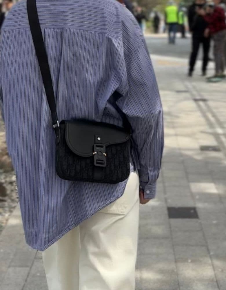 디올 오블리크 남성가방