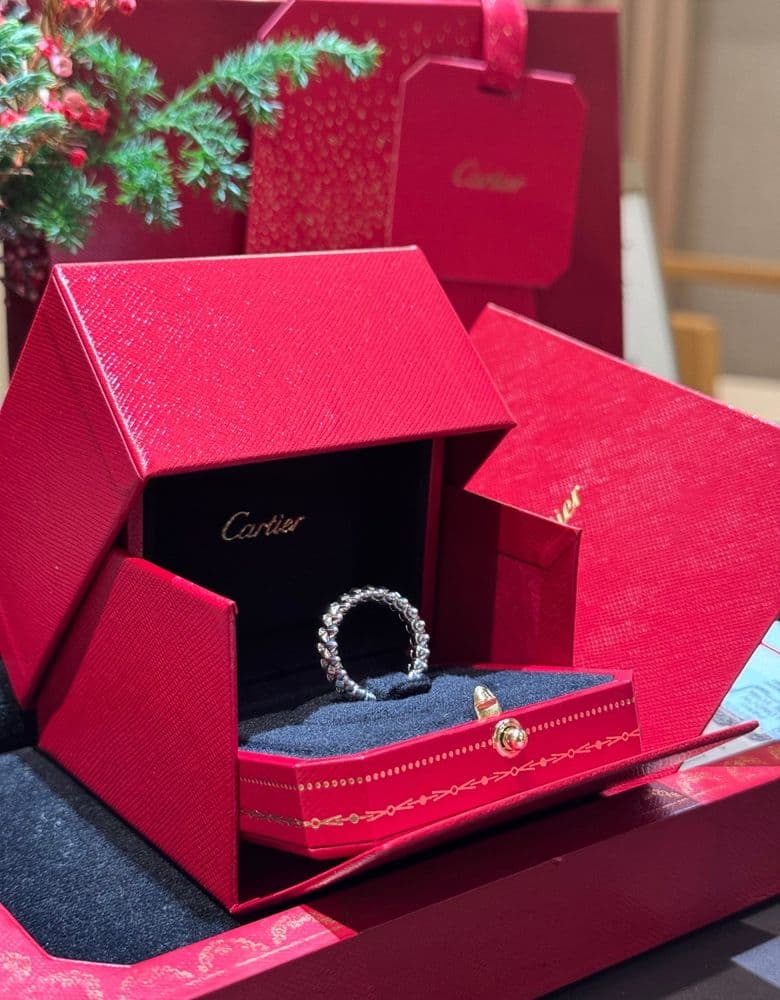 까르띠에 클래쉬 링 화이트골드