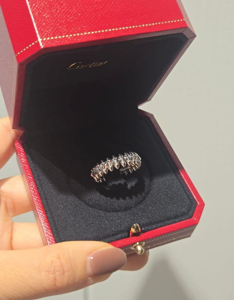 까르띠에 클래쉬 링 화이트골드