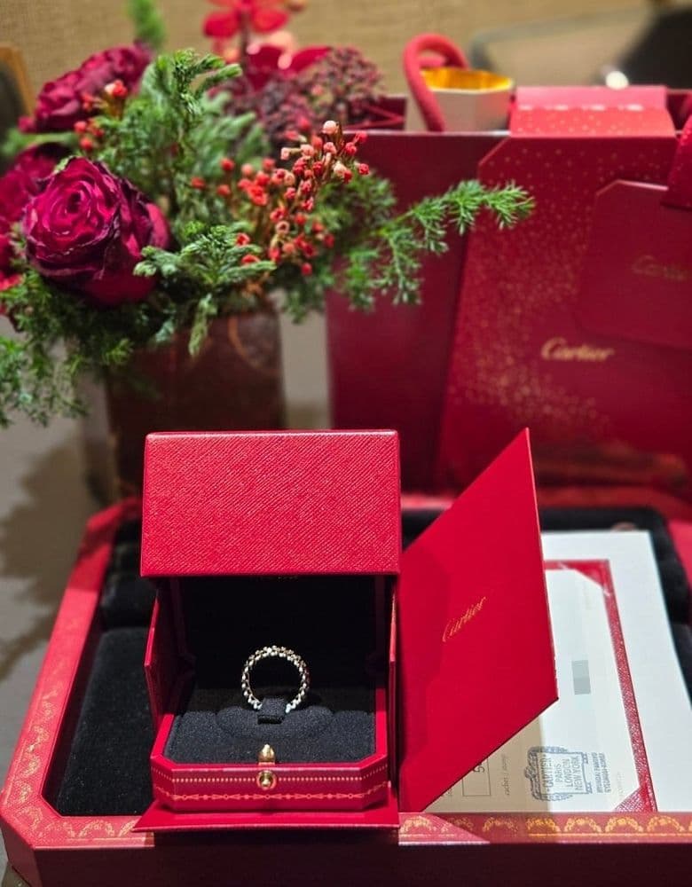 까르띠에 클래쉬 링 화이트골드