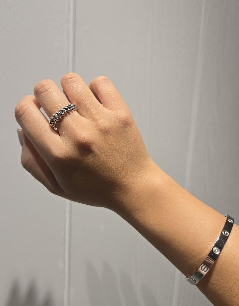 까르띠에 클래쉬 링 화이트골드