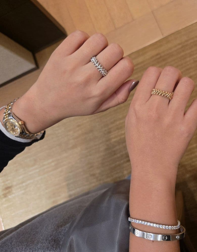 까르띠에 클래쉬 링 화이트골드