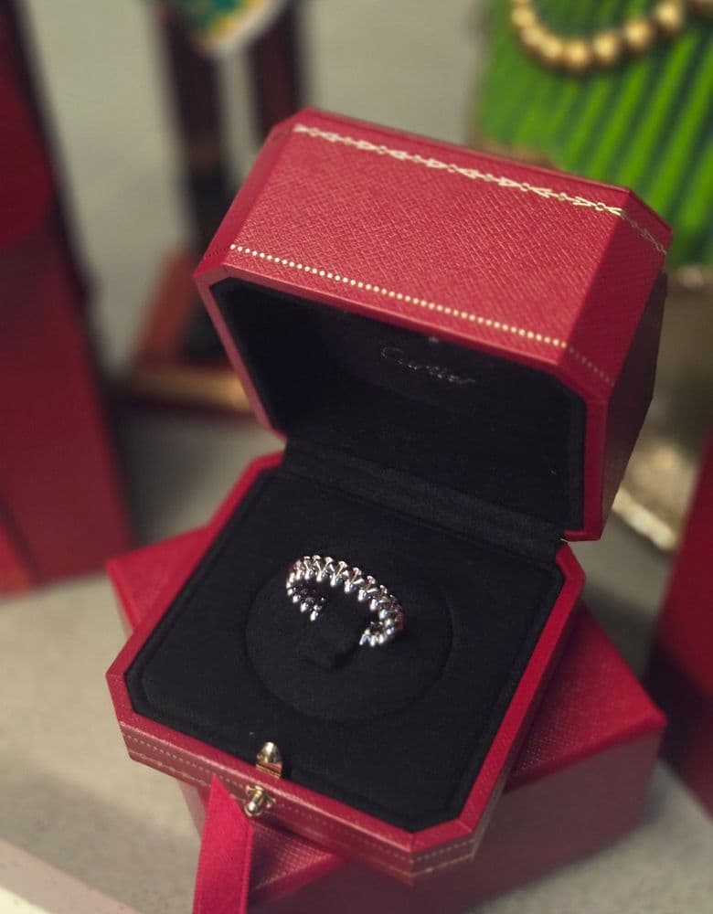 까르띠에 클래쉬 링 화이트골드