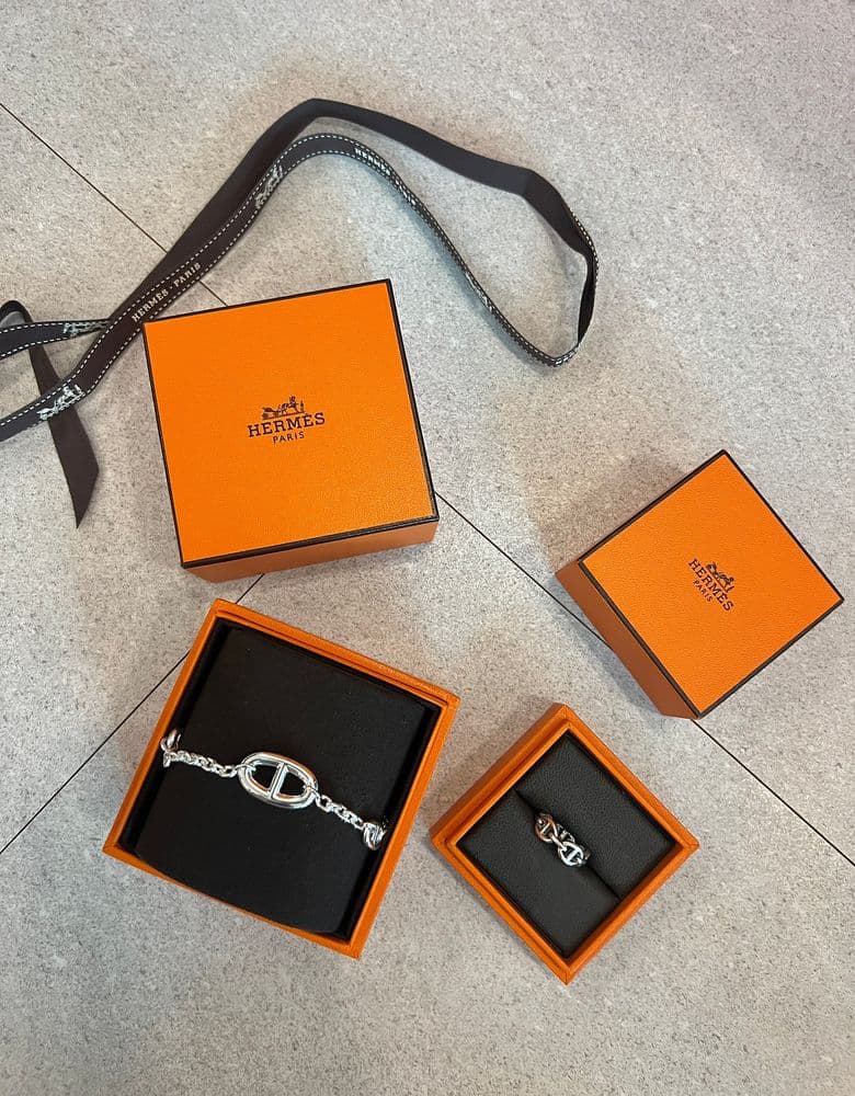 에르메스 파랑돌 팔찌