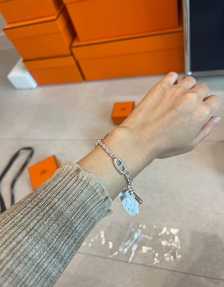 에르메스 파랑돌 팔찌